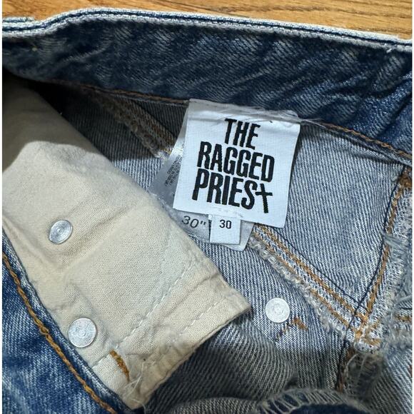 The Ragged Priest Women’s Cropped Flared Jeans High Waist Size 30 / 10 - Picture 5 of 13